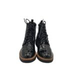 Ghete dama Graceland 36, imitatie de piele, negru - imagine 3