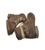 Ghete dama Rieker 37, imitatie de piele, maro, imblanite - imagine 4