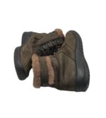 Ghete dama Jomos 37, piele, maro, imblanite - imagine 4