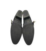 Botine dama Office 40, piele intoarsa, negru - imagine 5