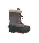 Cizme unisex Sorel 37, material textil, negru gri, imblanite