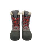 Cizme unisex Sorel 37, material textil, negru gri, imblanite - imagine 3