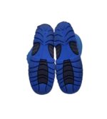 Cizme copii 29, material textil,  albastru, imblanite - imagine 5