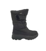 Cizme dama Willow 39, material textil, negru, imblanite