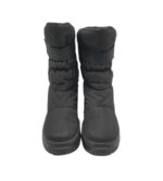 Cizme dama Willow 39, material textil, negru, imblanite - imagine 3