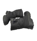 Cizme dama Willow 39, material textil, negru, imblanite - imagine 4