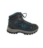 Ghete barbati Walk 44, imitație de piele, material textil, negru