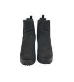 Botine dama Prettylittlething 39, material textil, negru - imagine 3