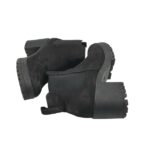 Botine dama Prettylittlething 39, material textil, negru - imagine 4