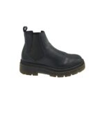 Botine dama 41, imitatie de piele, negru