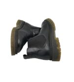 Botine dama 41, imitatie de piele, negru - imagine 4