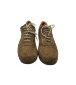 Adidasi barbati Bata 45, piele intoarsa, maro - imagine 3