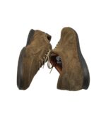 Adidasi barbati Bata 45, piele intoarsa, maro - imagine 4