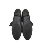 Cizme dama 38, imitatie de piele, negru, imblanite - imagine 5