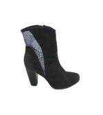 Botine dama Graceland 38, material textil, negru