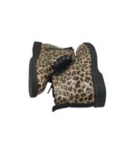 Ghete copii Tu 31, imitație de piele, maro negru - imagine 4