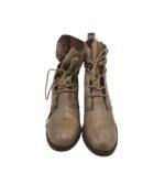 Botine dama  Kim Kay 38, piele, bej - imagine 3