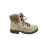 Ghete dama Cliffs  40, material textil, bej