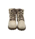 Ghete dama Cliffs  40, material textil, bej - imagine 3