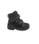 Ghete copii Ecco 33, piele, piele intoarsa, negru, Gore-tex