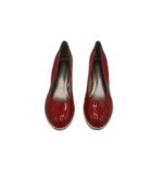 Pantofi dama Tamaris 36, imitatie de piele, rosu - imagine 3