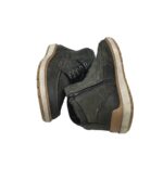 Ghete barbati Josef Seibel 44, piele, negru, imblanite - imagine 4