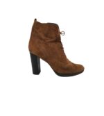 Botine dama Mark Adam 40, piele intoarsa, maro