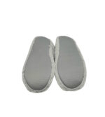 Papuci de casa Oysho 39, material textil, gri - imagine 5