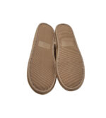 Papuci de casa Oysho 39, material textil, maro - imagine 5