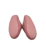 Papuci de casa Oysho 40, material textil, roz - imagine 5