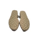 Sandale dama Oysho 36, material textil, gri - imagine 5