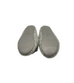 Papuci de casa dama Oysho 41, material textil, gri - imagine 5