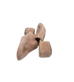 Papuci de casa dama Oysho 37, material textil, roz - imagine 4