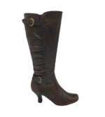 Cizme dama Tamaris 40, piele, negru