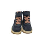 Ghete copii H&M 30, imitație de piele, material textil, piele, bleumarin, waterproof - imagine 3