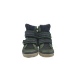 Ghete copii Bambulini, 28, piele, piele intoarsa, albastru verde - imagine 3