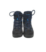 Ghete copii Lowa 31, material textil, piele intoarsa, negru albastru, Gore tex - imagine 3