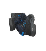 Ghete copii Lowa 31, material textil, piele intoarsa, negru albastru, Gore tex - imagine 4