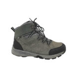 Ghete barbati 45, piele intoarsa, gri, waterproof