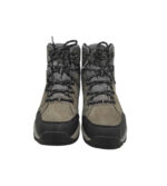 Ghete barbati 45, piele intoarsa, gri, waterproof - imagine 3