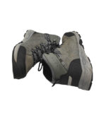 Ghete barbati 45, piele intoarsa, gri, waterproof - imagine 4
