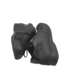 Ghete dama Rieker 39, imitatie de piele, material textil, negru - imagine 4