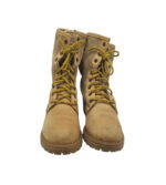 Ghete dama Landrover 38, piele, piele intoarsa, maro, imblanite - imagine 3