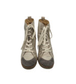 Botine dama Paul Green 40, piele, piele intoarsa, gri - imagine 3