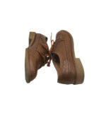 Pantofi dama George 41, imitatie de piele, maro - imagine 4