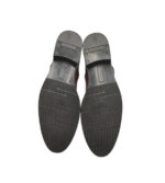 Botine dama Salamander 37, piele, material textil, maro - imagine 5