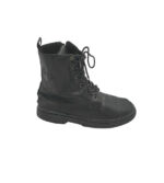 Ghete copii 36, imitatie de piele, negru