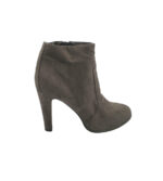 Botine dama Limelight 39, material textil, gri