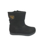 Cizme dama Rocket Dog 40, piele intoarsa, negru,  imblanite