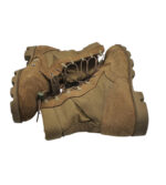 Ghete barbati Mcrae 43, material textil, piele intoarsa, maro - imagine 4